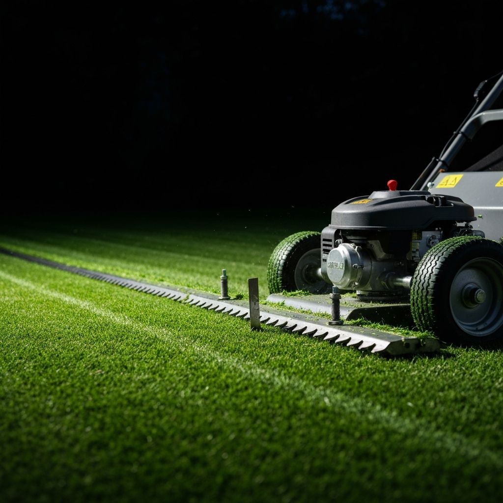 Professional lawn mowing services